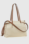 Borsa a spalla in ecopelle con tracolla | Verde Fashion