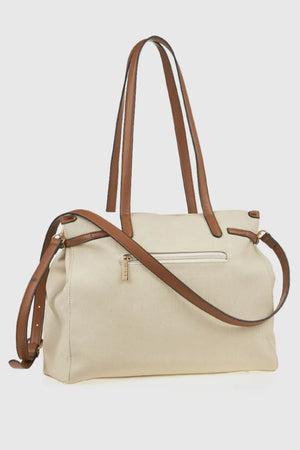 Borsa a spalla in ecopelle con tracolla | Verde Fashion