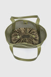 Borsa a spalla in tessuto traforato | Verde Fashion