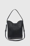 Borsa a spalla in tessuto traforato | Verde Fashion