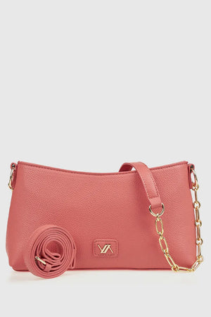 Borsa semplice a tracolla in ecopelle | Verde Fashion