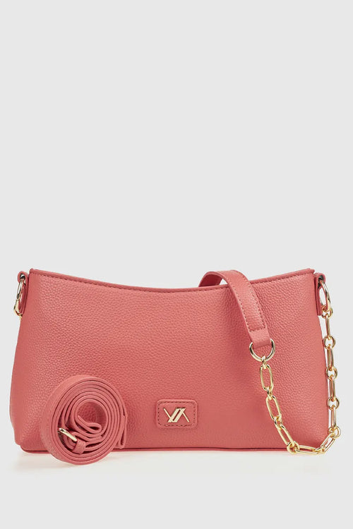 Borsa semplice a tracolla in ecopelle | Verde Fashion