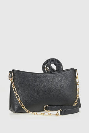 Borsa semplice a tracolla in ecopelle | Verde Fashion