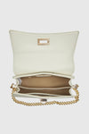 Borsa a tracolla in ecopelle con patta | Verde Fashion