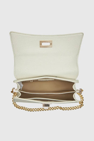 Borsa a tracolla in ecopelle con patta | Verde Fashion
