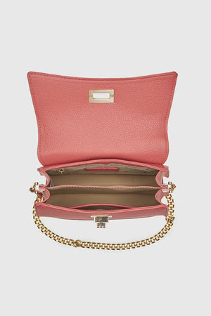 Borsa a tracolla in ecopelle con patta | Verde Fashion