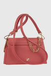 Borsa a tracolla in ecopelle con patta | Verde Fashion