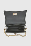Borsa a tracolla in ecopelle con patta | Verde Fashion