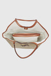 Borsa a spalla in rafia | Verde Fashion