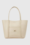 Borsa a spalla in ecopelle con sacca | Verde Fashion