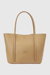 Borsa a spalla in ecopelle con sacca | Verde Fashion
