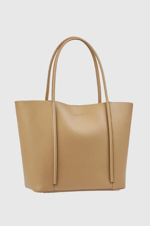 Borsa a spalla in ecopelle con sacca | Verde Fashion