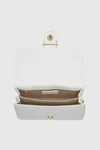 Borsa a tracolla in ecopelle con patta | Verde Fashion