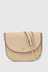 Borsa a tracolla in ecopelle con patta | Verde Fashion