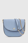 Borsa a tracolla in ecopelle con patta | Verde Fashion