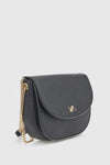Borsa a tracolla in ecopelle con patta | Verde Fashion