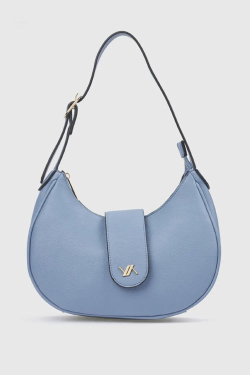 Borsa a spalla hobo in ecopelle | Verde Fashion