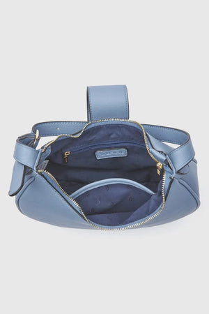 Borsa a spalla hobo in ecopelle | Verde Fashion