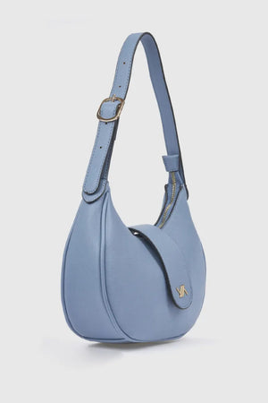 Borsa a spalla hobo in ecopelle | Verde Fashion