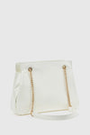 Borsa a spalla in ecopelle tre scomparti | Verde Fashion