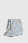 Borsa a spalla in ecopelle tre scomparti | Verde Fashion