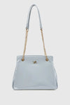 Borsa a spalla in ecopelle tre scomparti | Verde Fashion