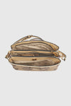 Borsa a tracolla in ecopelle stampa logo | Verde Fashion