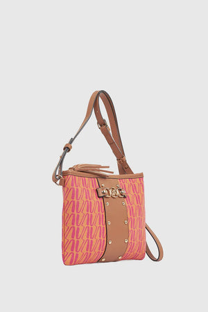 Borsa a tracolla dettaglio borchie | Verde Fashion