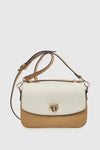 Borsa a tracolla in ecopelle tre scomparti | Verde Fashion