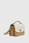 Borsa a tracolla in ecopelle tre scomparti | Verde Fashion