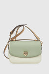 Borsa a tracolla in ecopelle tre scomparti | Verde Fashion