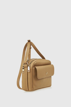 Borsa a tracolla doppia tasca | Verde Fashion