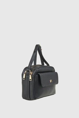 Borsa a tracolla doppia tasca | Verde Fashion