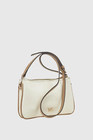 Borsa a tracolla in ecopelle intrecciata | Verde Fashion