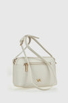 Borsa a tracolla ecopelle stampa geometrica | Verde Fashion
