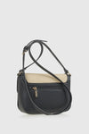Borsa a tracolla in ecopelle con patta | Verde Fashion