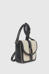 Borsa a tracolla in ecopelle con patta | Verde Fashion