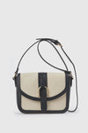 Borsa a tracolla in ecopelle con patta | Verde Fashion