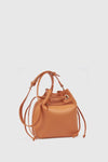 Borsa a secchiello in ecopelle | Verde Fashion