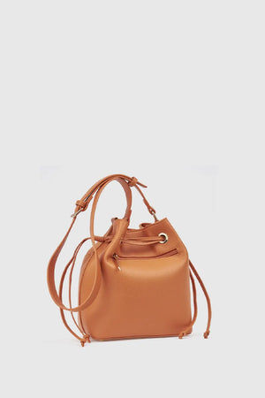 Borsa a secchiello in ecopelle | Verde Fashion
