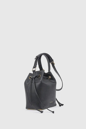 Borsa a secchiello in ecopelle | Verde Fashion