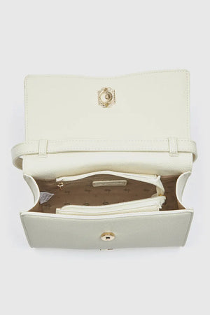 Borsa a tracolla in ecopelle con pattina | Verde Fashion