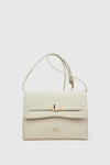 Borsa a tracolla in ecopelle con pattina | Verde Fashion
