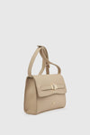 Borsa a tracolla in ecopelle con pattina | Verde Fashion