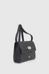 Borsa a tracolla in ecopelle con pattina | Verde Fashion