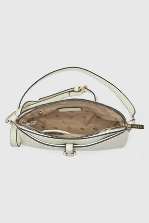 Borsa a tracolla in ecopelle con tasca | Verde Fashion