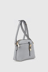 Borsa a tracolla in ecopelle con tasca | Verde Fashion