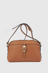 Borsa a tracolla in ecopelle con tasca | Verde Fashion