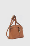 Borsa a tracolla in ecopelle con tasca | Verde Fashion