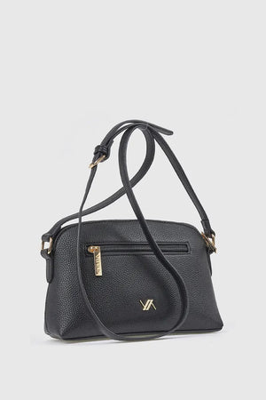 Borsa a tracolla in ecopelle con tasca | Verde Fashion